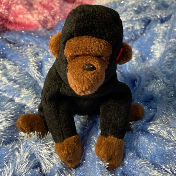 🎁4/$25🎁 Congo Beanie Baby Gorilla - Picture 3 of 16